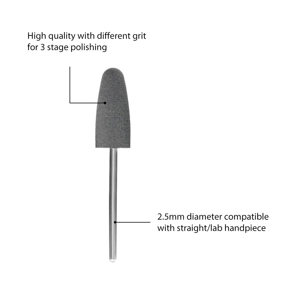 ET Dental Acrylic Polishers Round (Pack of 1)