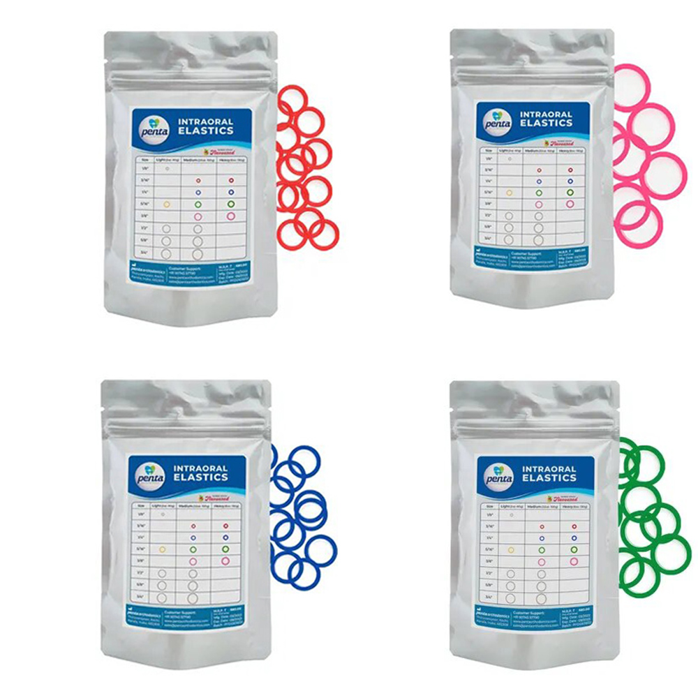 Penta Ortho Intraoral Elastics - Heavy (Pack of 1000)