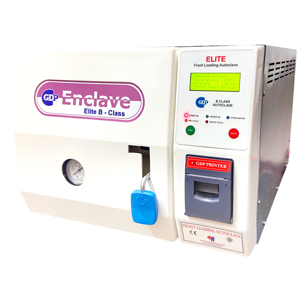 GDP Elite Autoclave with Inbuilt Printer - 18 ltrs