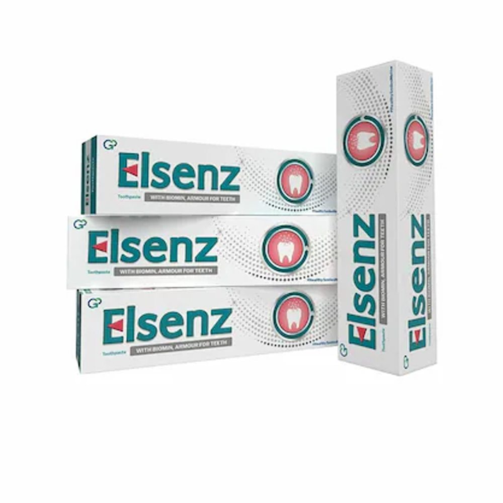 Group Pharma Elsenz Toothpaste With Biomin (Pack of 6)
