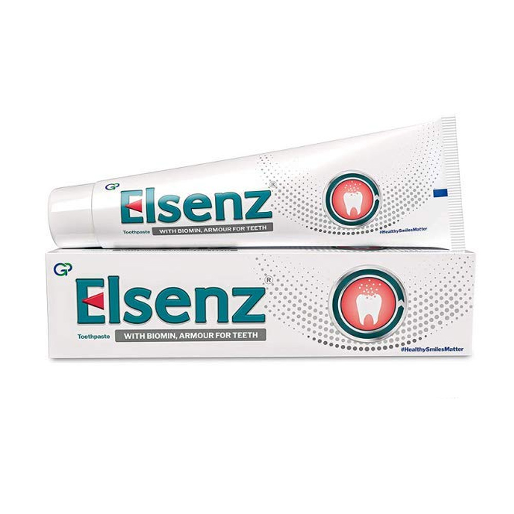 Group Pharma Elsenz Toothpaste With Biomin (Pack of 6)