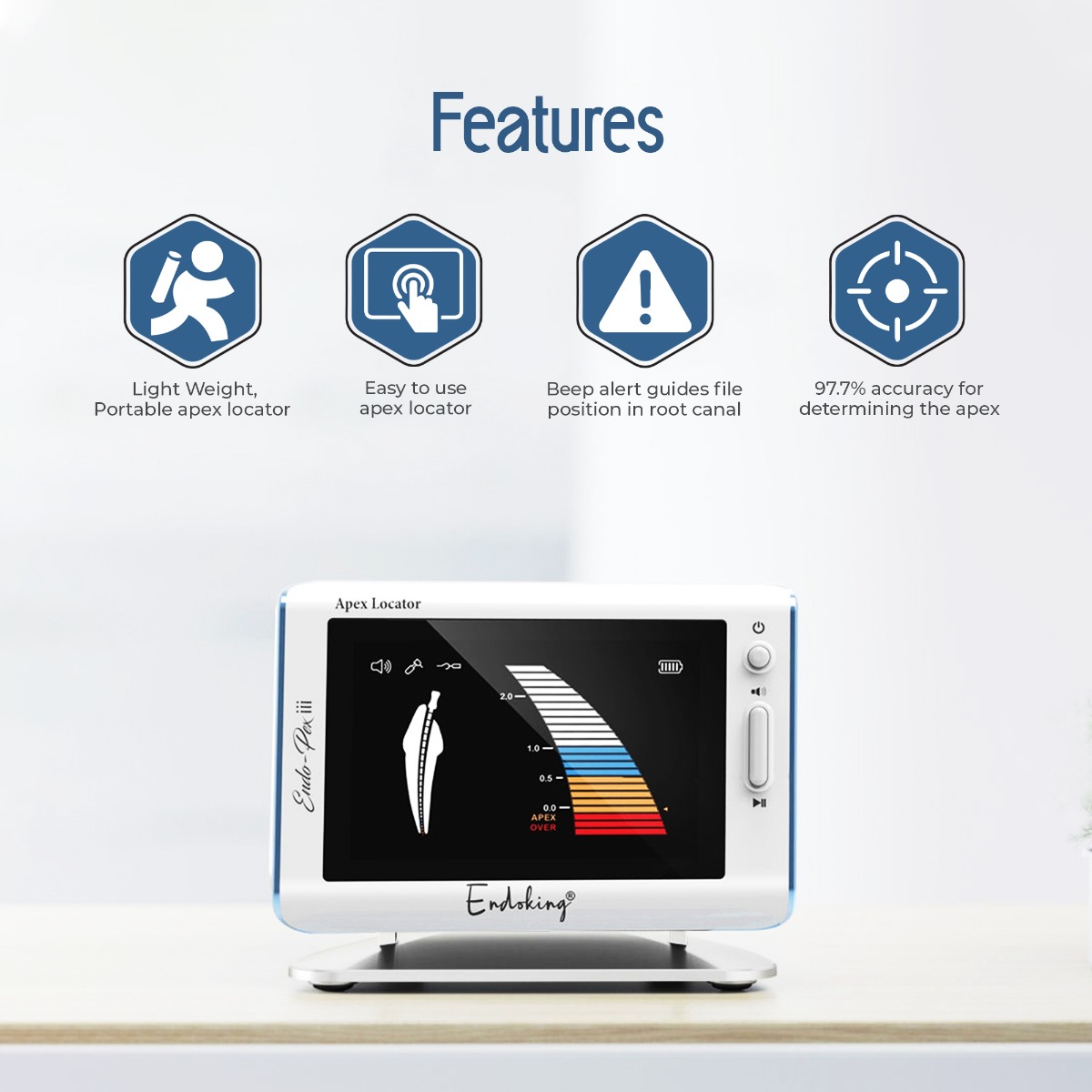 Endoking Apex Locator (Endo-Pex iii) 