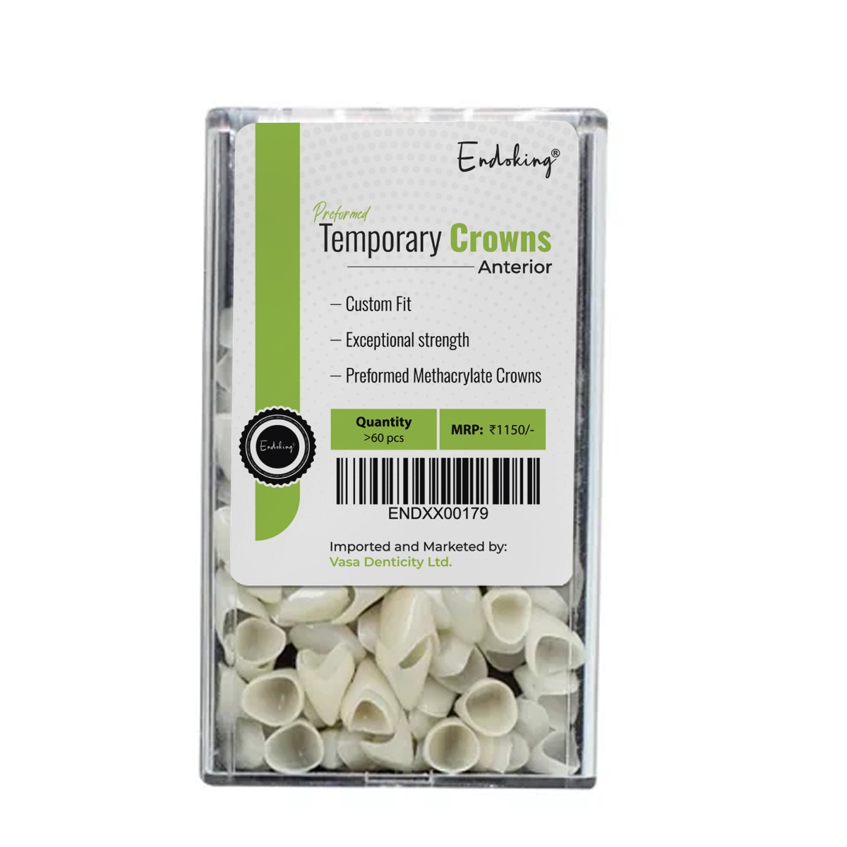 Endoking Preformed Temporary Crowns