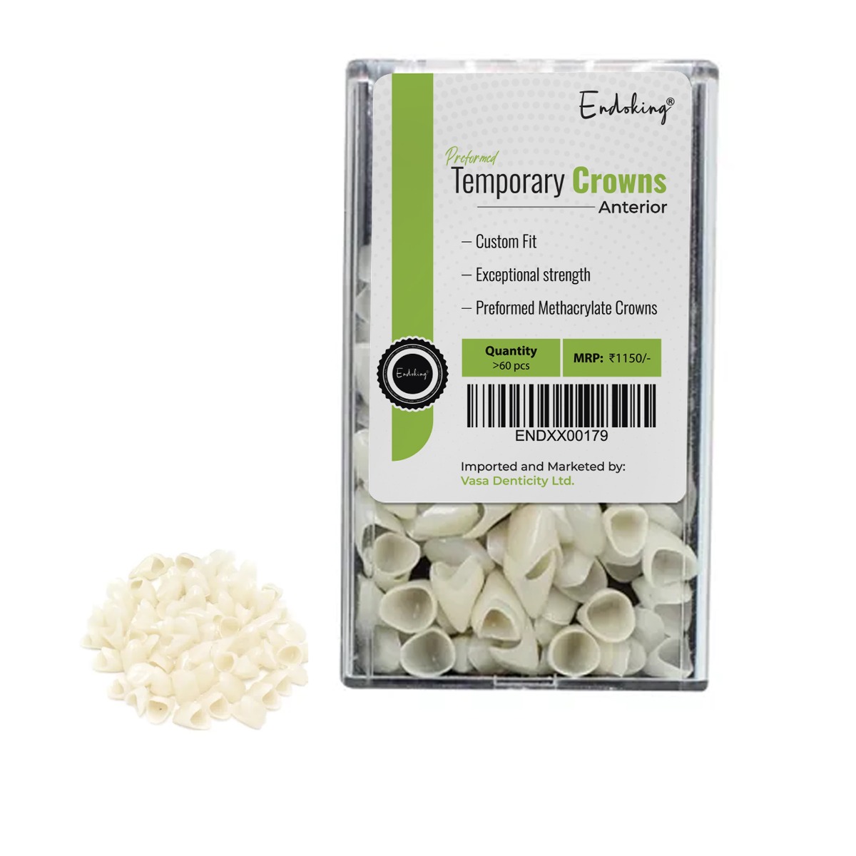 Endoking Preformed Temporary Crowns