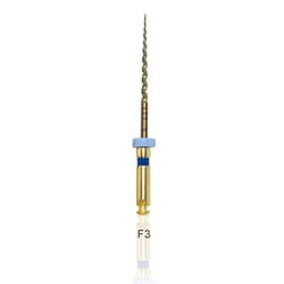 Endo Excellence Nano Gold Rotary Files -25mm F3 (Pack of 6) - 2