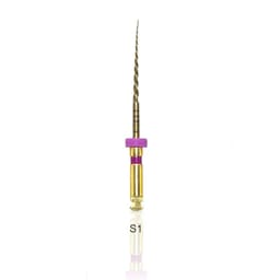 Endo Excellence Nano Gold Rotary Files -25mm S1 (Pack of 6) - 2