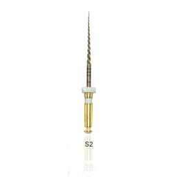 Endo Excellence Nano Gold Rotary Files -25mm S2 (Pack of 6) - 2