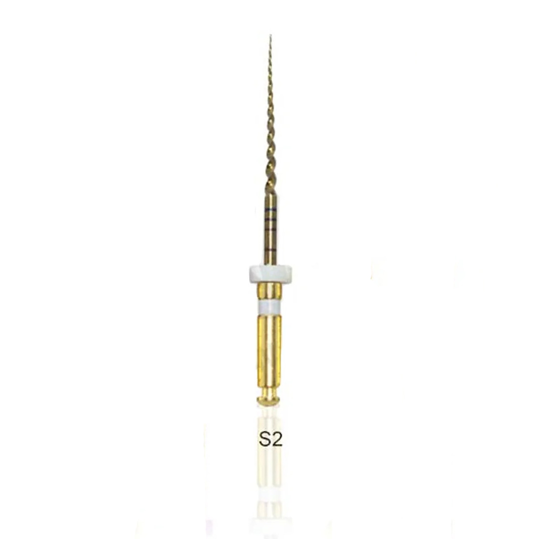 Endo Excellence Nano Gold Rotary Files -25mm (Pack of 6)