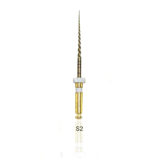 Endo Excellence Nano Gold Rotary Files -25mm (Pack of 6)