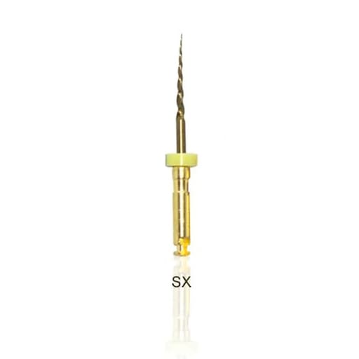 Endo Excellence Nano Gold Rotary Files -25mm (Pack of 6)