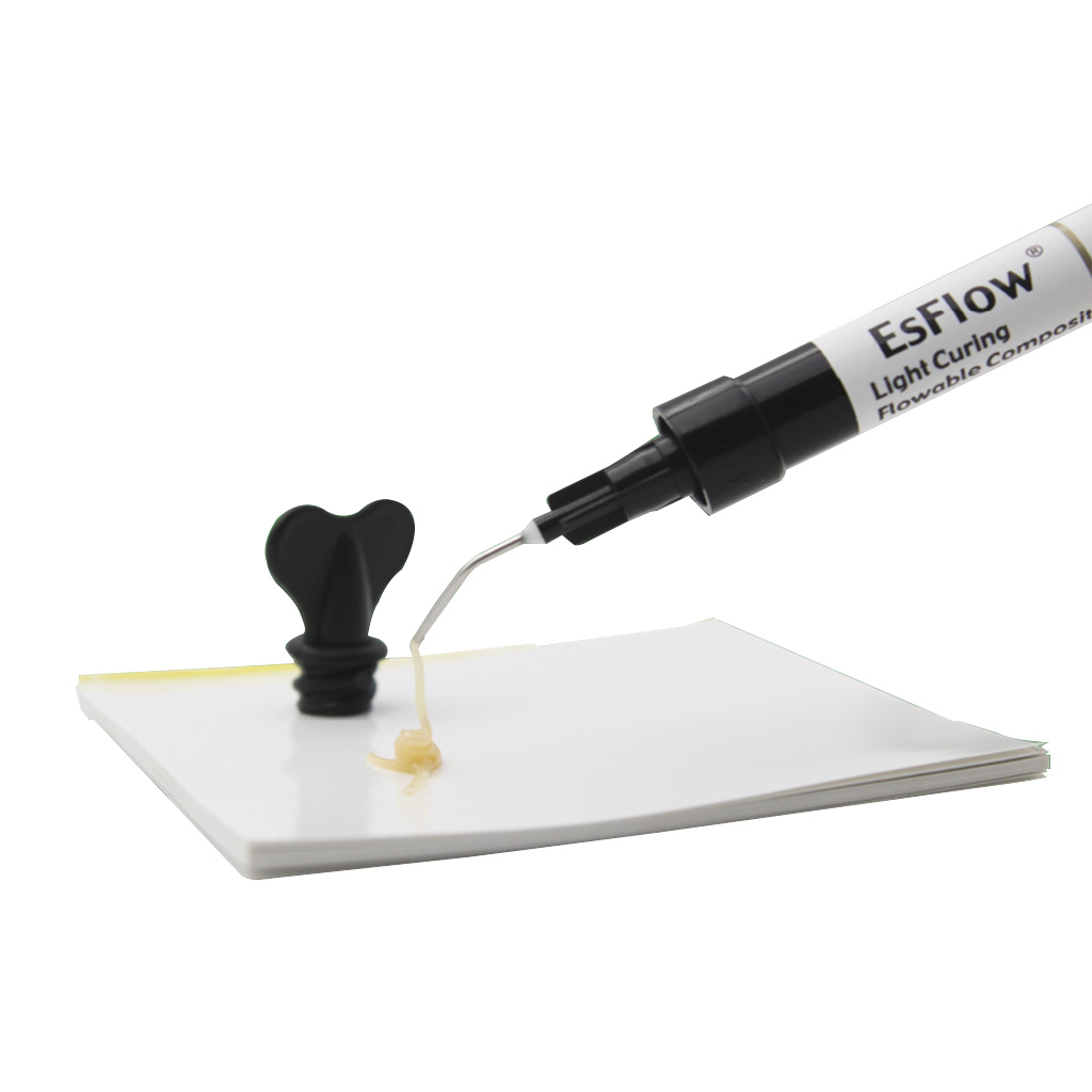 Spident EsFlow Light-Cured Flowable Composite Resin Syringes(Pack of 2)