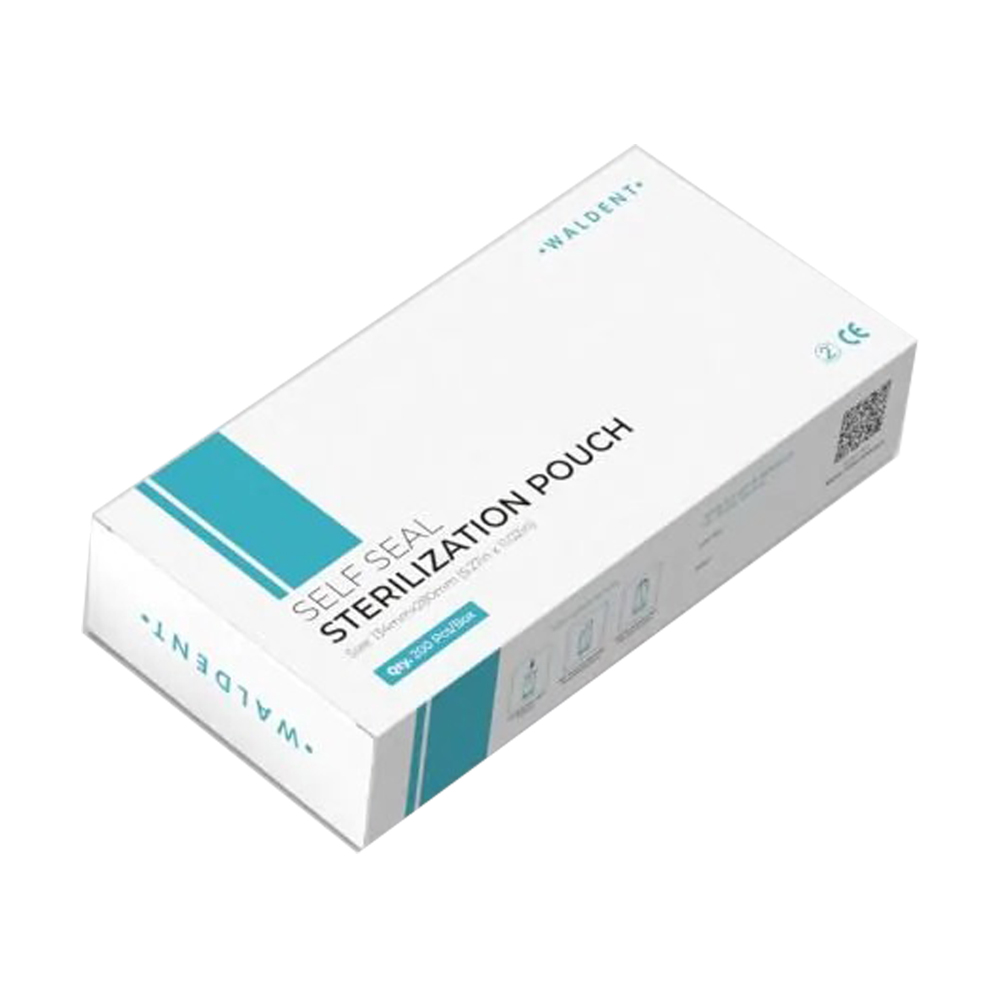 Waldent Self-Seal Sterilization Pouch - Large (135x280mm) - For Forceps & Handpieces