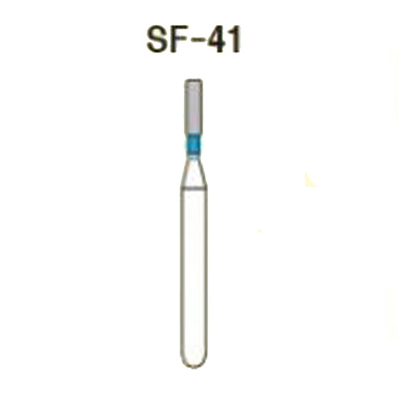 NewDiamond Straight Fissure Diamond Bur SF-41 (Pack of 3)