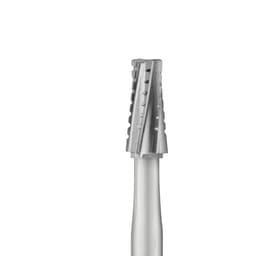 NewDiamond Cross-Cut Taper Fissure FG Airotor Carbide Burs (Pack of 1)  - 6