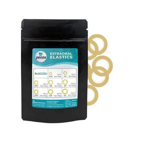 Penta Ortho Extraoral Elastics - size 3/8-14 Oz