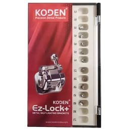 Koden EZ Lock + Metal Self Ligating Bracket Kit MBT 018