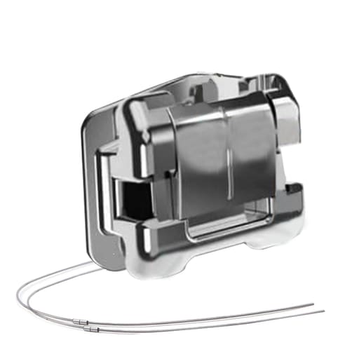 Koden EZ Lock MBT Metal Self Ligating Bracket Kits With 3 Sets of Cu NiTi Archwires