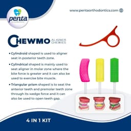 Penta Ortho Chewmo Aligner Chewies Kit - 6