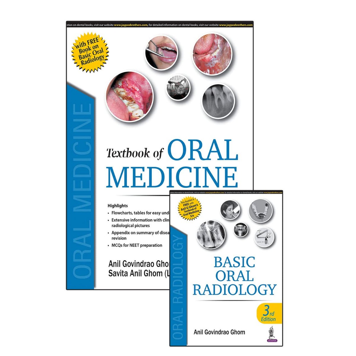 Jaypee Medical Textbook of Oral Medicine (With Free Book on Basic Oral Radiology) (ISBN - 655548)