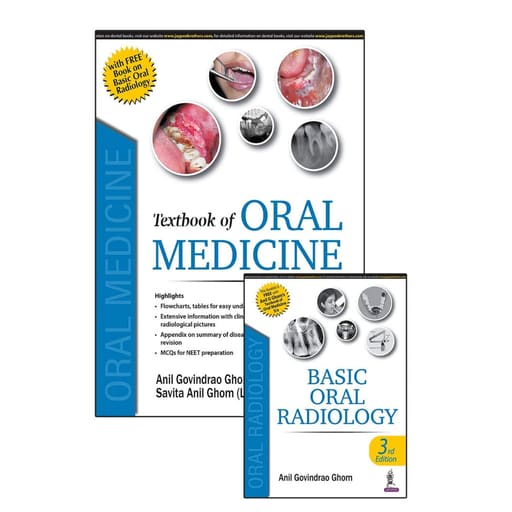 Jaypee Medical Textbook of Oral Medicine (With Free Book on Basic Oral Radiology) (ISBN - 655548)