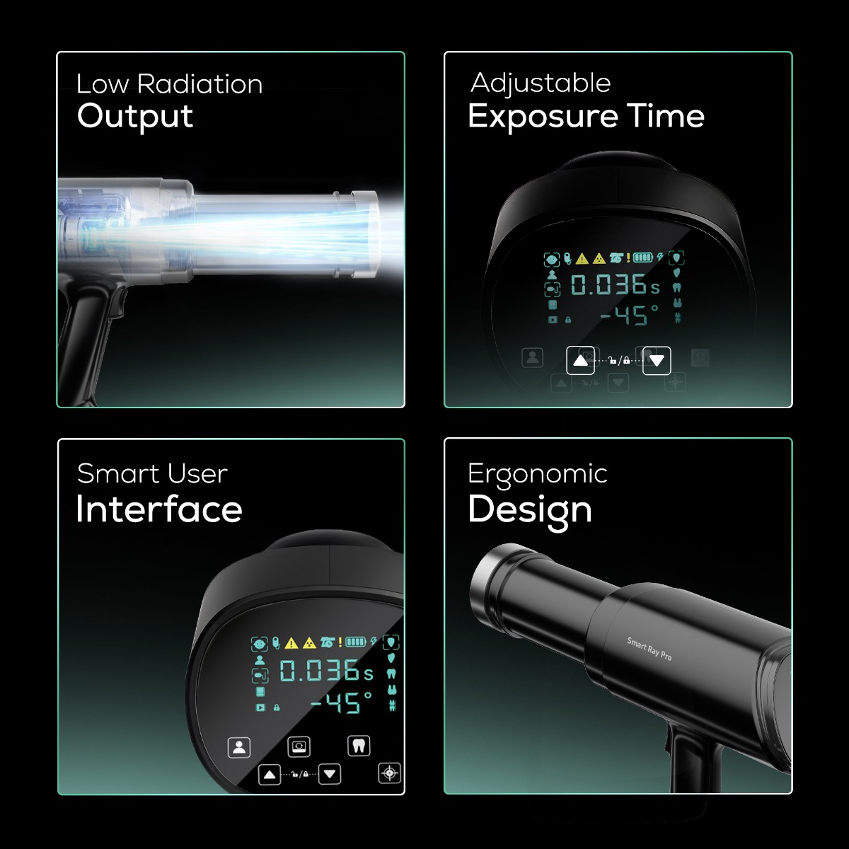 Woodpecker RTA Smart Ray Pro Portable DC Xray Machine By Waldent     