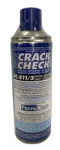 FerroChem Crack Check Non Aqueous Wet Developer Dental 3D Scan Spray (FC-811/2) - 3