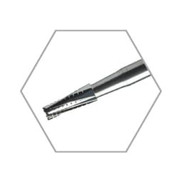 Prima Dental Taper Fissure Surgical Carbide Airotor Bur 25 Mm (Pack of 5) - 6