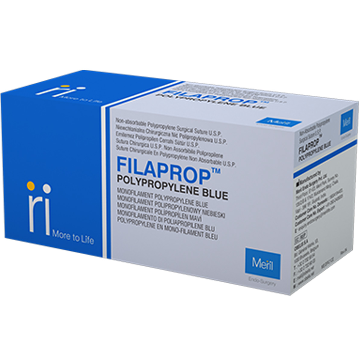Meril Filaprop #4-0 Polypropylene Suture