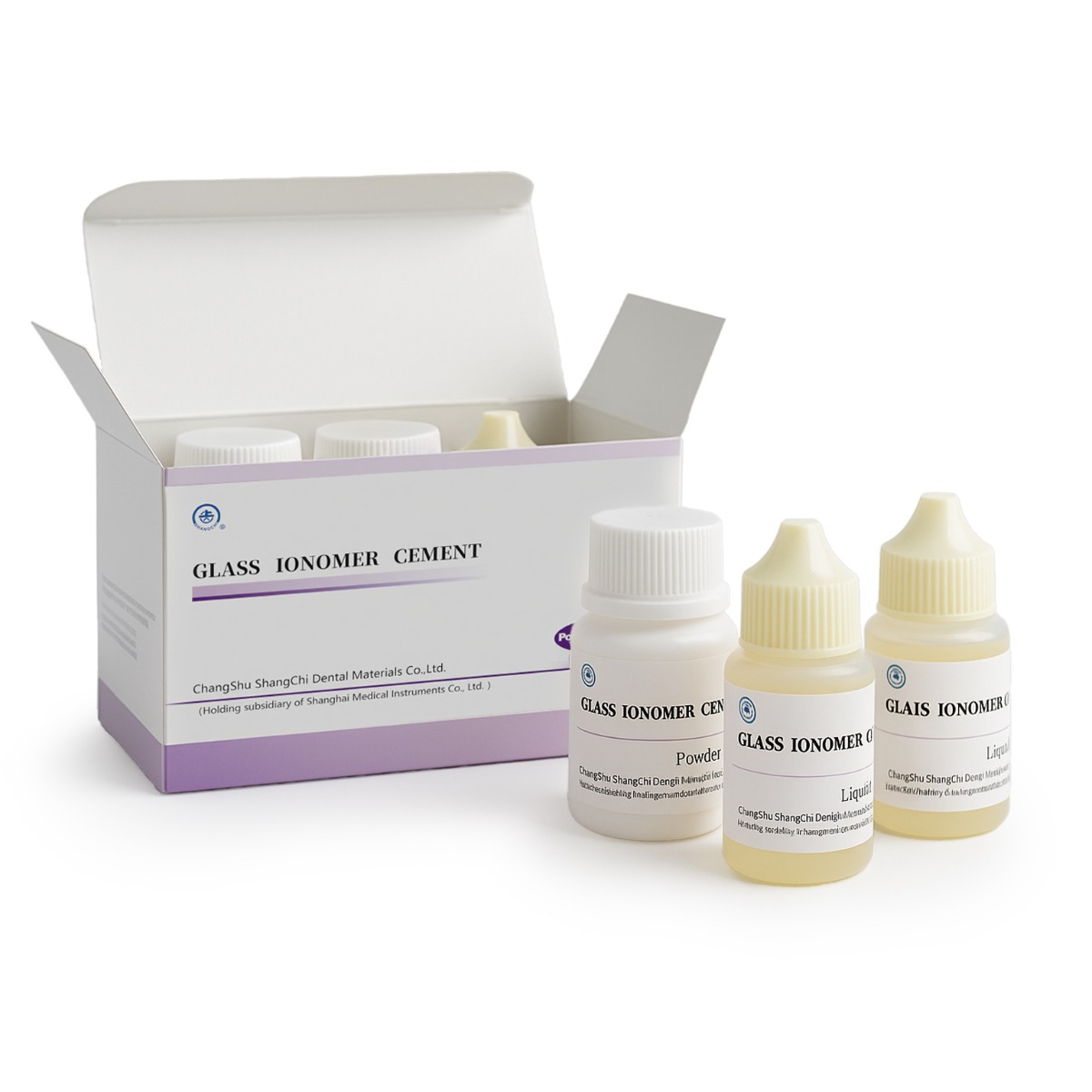 China Gic (3 Bottle Powder + 3 Bottle Liquid)