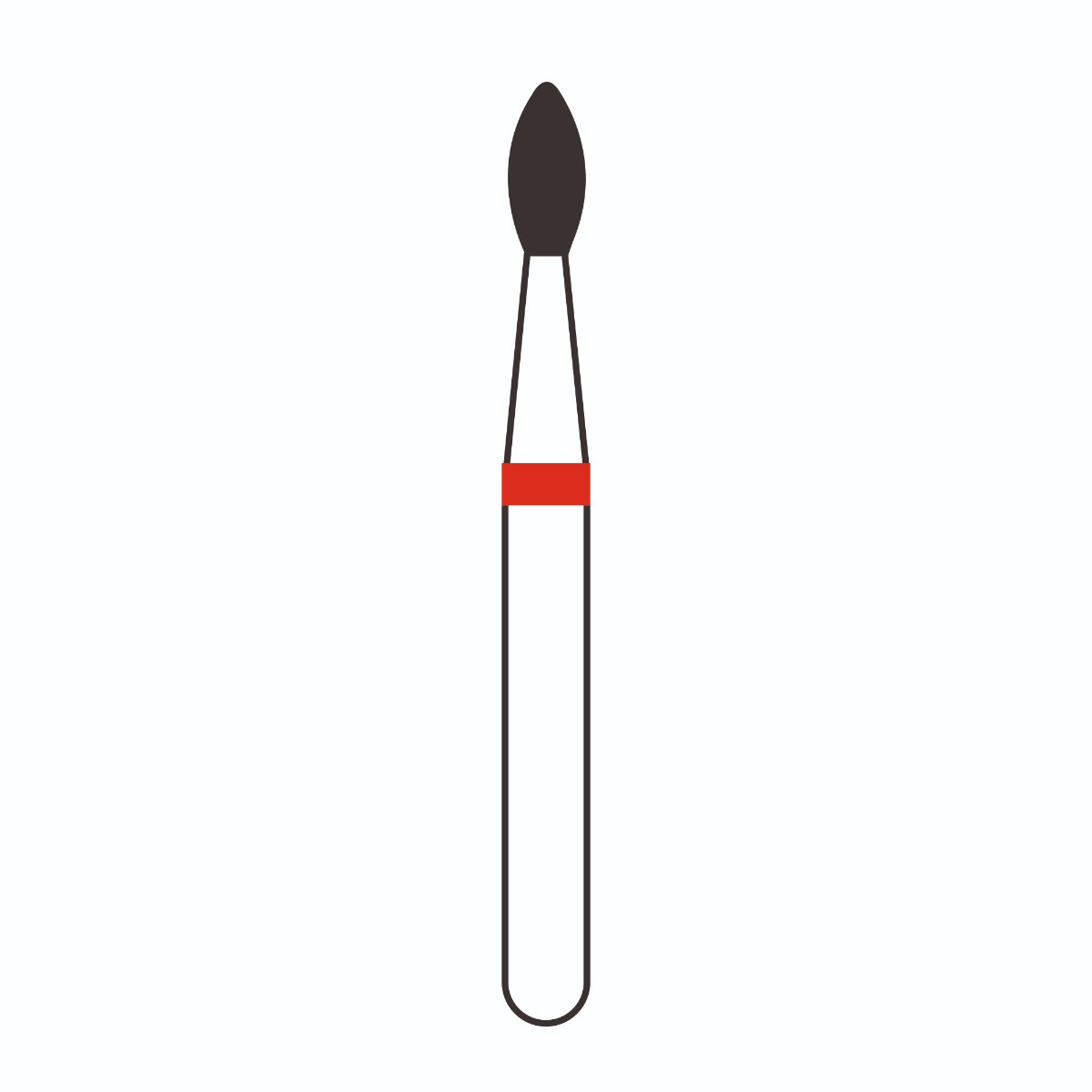 Frank Dental Flame Ogival FG Diamond Burs FO Series (Fine)