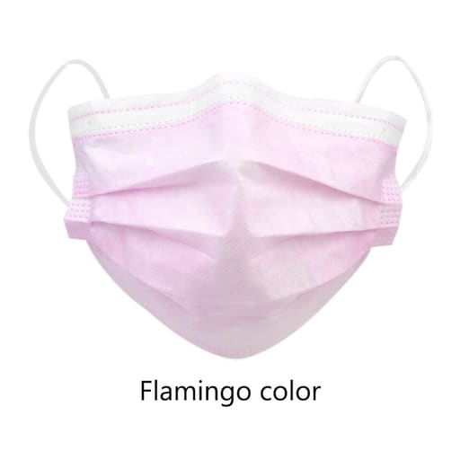 Waldent 3 Ply Mask - Multicolor (Pack of 50)