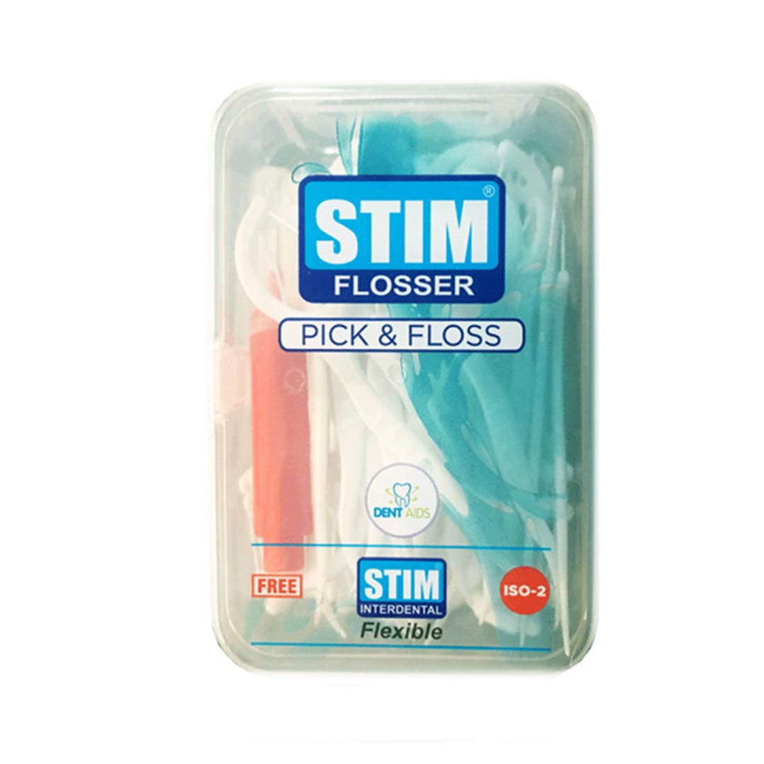 Stim Flosser Pack Of 10 Box (1 Box Contains 40Pcs)