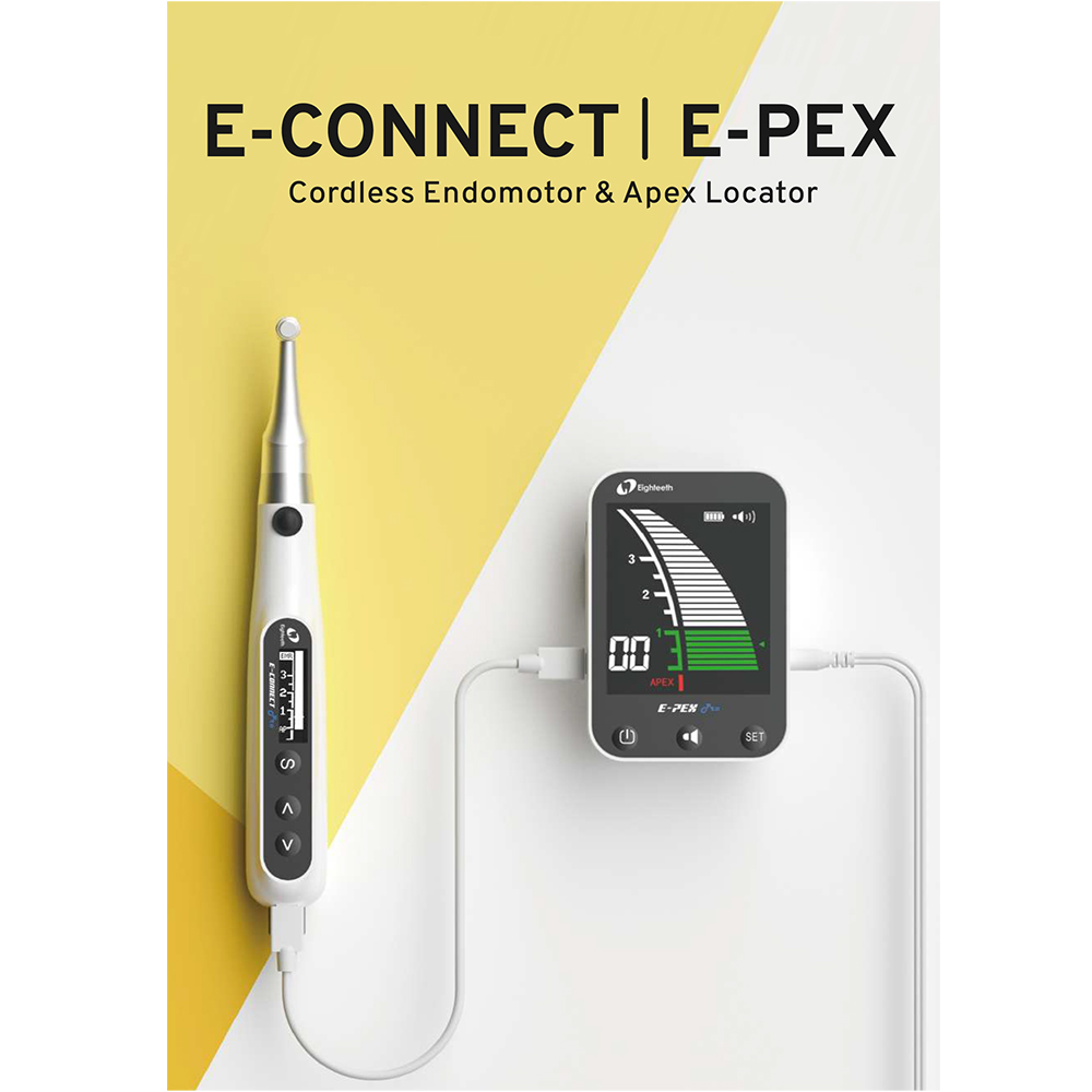 Eighteeth Medical E-Connect Endomotor with E-Pex Apex Locator Combo