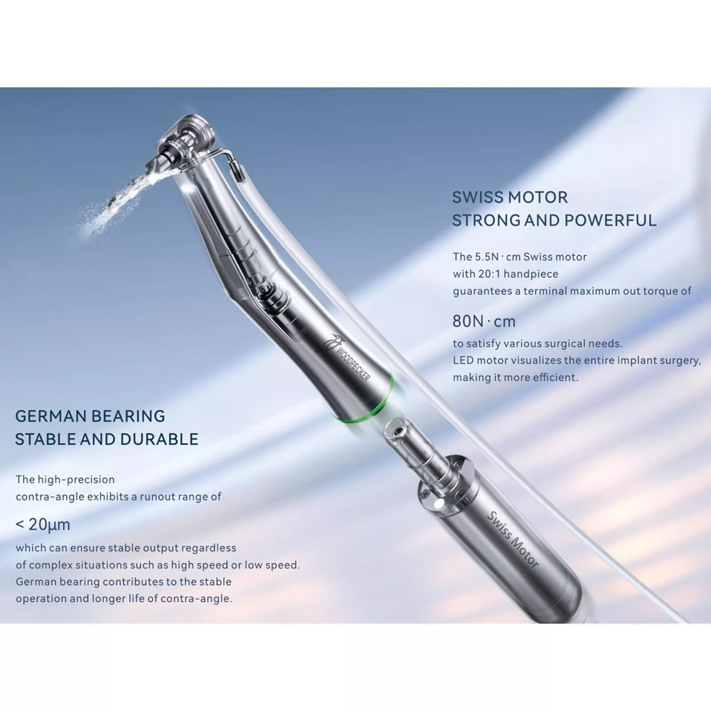 Woodpecker LED Implant Contra Angle Handpiece - WP-1L