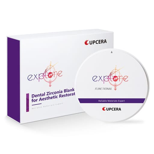 Upcera Dental Zirconia Blanks Explore Functional (Shade A1)