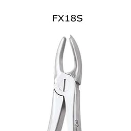 Oracraft Upper Molars Left Extraction Forceps - Standard (FX18S)