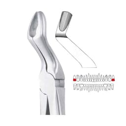 GDC Extraction Forceps Upper Third Molars - 67a Standard (Fx67as)