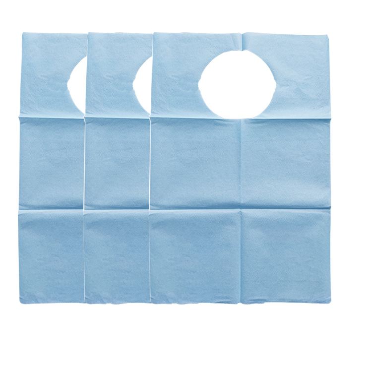 Oro Dental SMMS Round Neck Apron Sky Blue (Pack of 50)