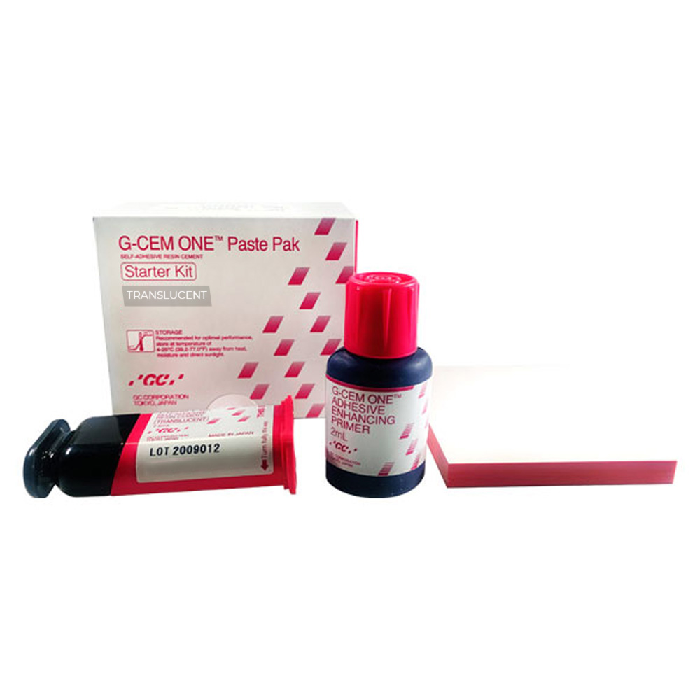 GC G-CEM One Paste Pak - Starter Kit (Translucent)