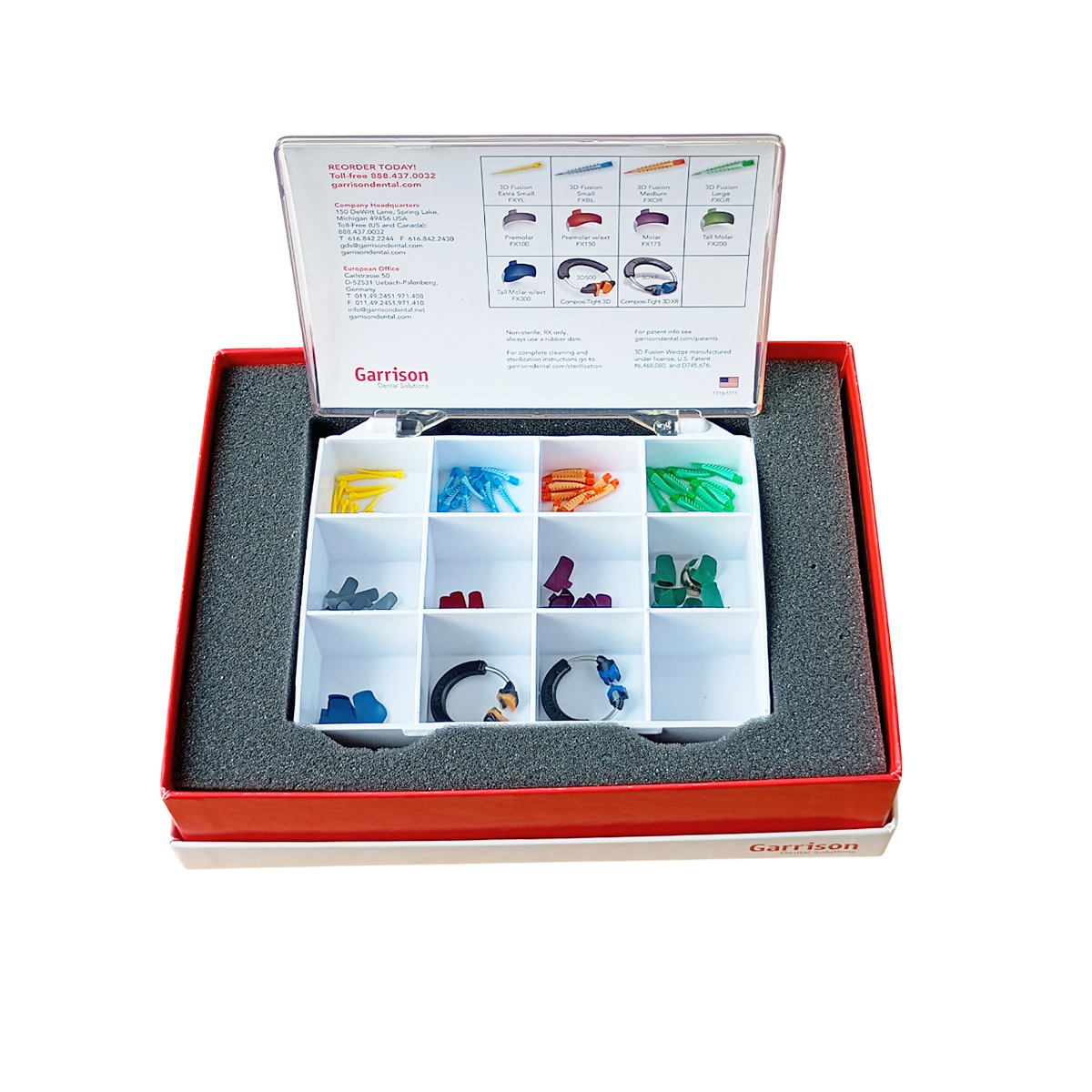 Garrison Dental Composi-Tight 3DXR Sectional Matrix System Kit (3D- KFF-00)