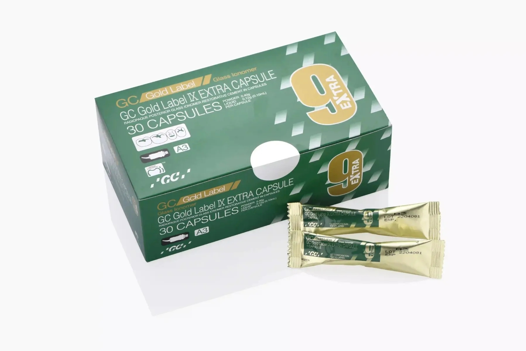 GC Gold Label 9 Extra Capsules Pack Of 30 Shade A3