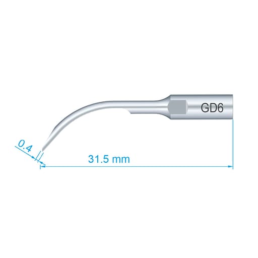 Woodpecker Scaler Tip GD6 for DTE & Satelec Scalers