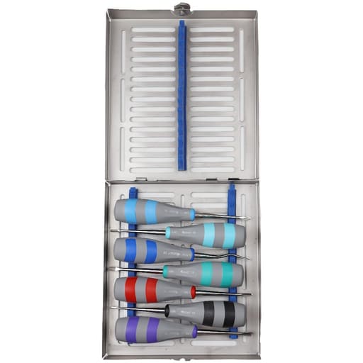 GDC Luxatip Set Of 7 With Cassette (Lwc7)