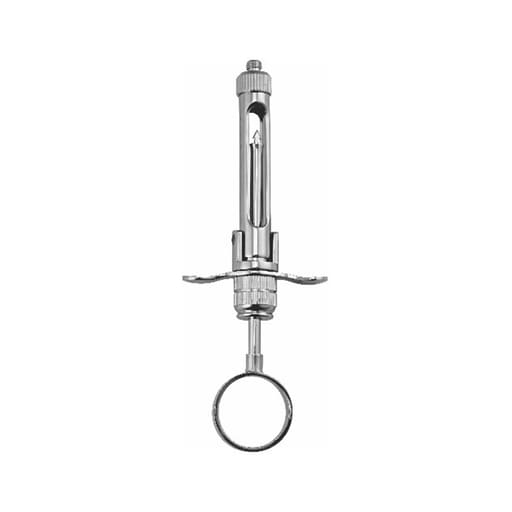 GDC Dental Syringe Aspirating With Ring (1.8ml) (SYRA1.8)