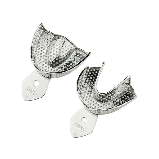 GDC Impression Tray Dentulous Perforated Kit Set of 8 (ITRLDPP8)