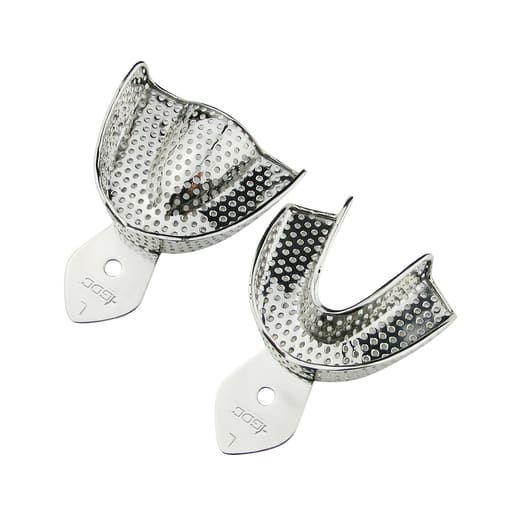 GDC Impression Tray Dentulous Perforated Kit Set of 8 (ITRLDPP8)