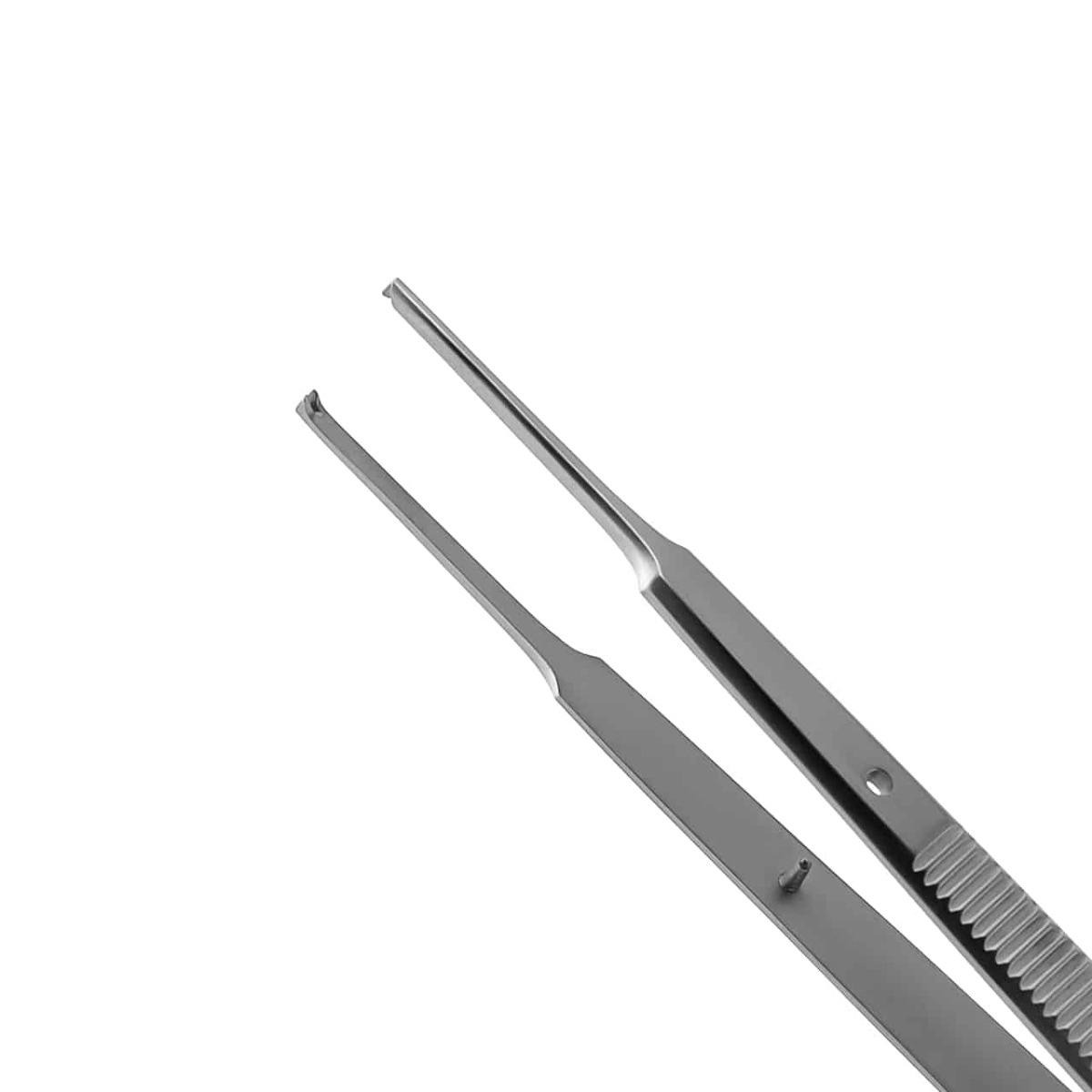 GDC Micro Tissue Forceps Gerald - Straight - 1x2 (18cm) (TPG3)