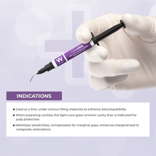 Waldent Glasseal Glass Ionomer Liner LC