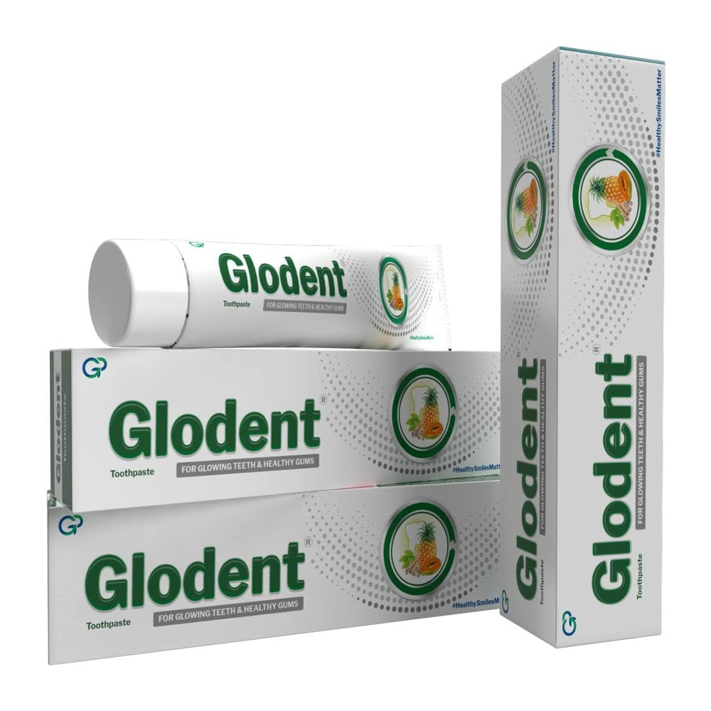 Group Pharma Glodent Toothpaste (Pack of 6)