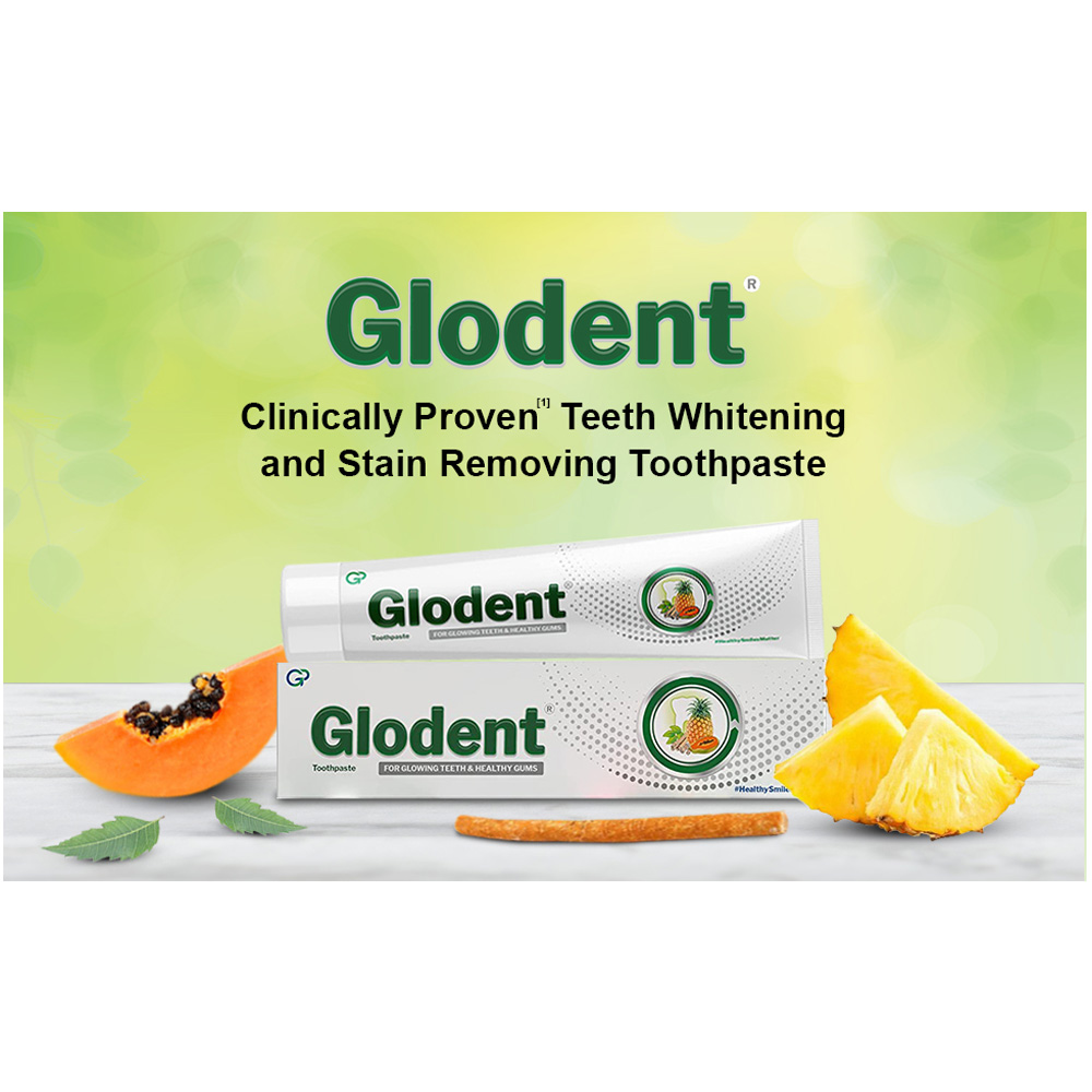 Group Pharma Glodent Toothpaste (Pack of 6)
